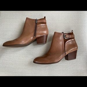 Franco Sarto Tan Ankle boots 9 US/39 Euro